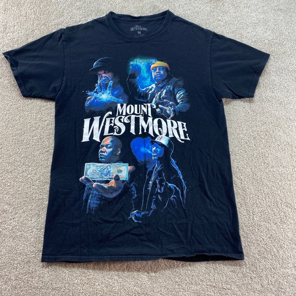 Mount Westmore Hip Hop Rap Group‎ Shirt Mens Size Medium Black Official Apparel